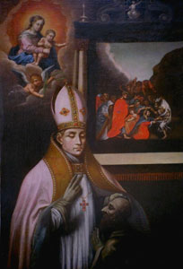 św. Stanisław po konserwacji