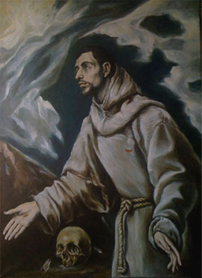 Ekstaza św. Franciszka El Greco